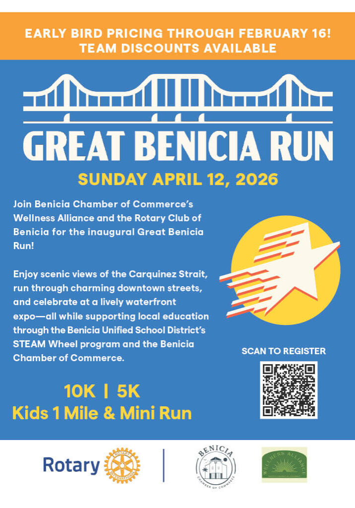 Great Benicia Run Flyer